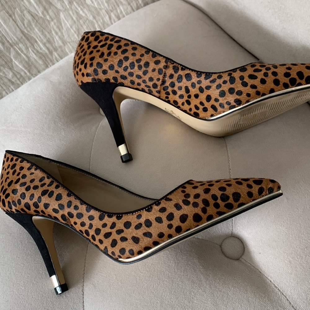 Lord & Taylor calf hair leather shoes - Picture 4 of 7